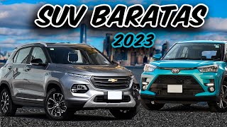 ¡Top 7 Las SUV más BARATAS y SEGURAS nuevas de último modelo [upl. by Etteve]