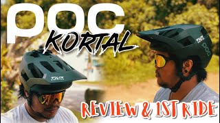 POC Kortal Race Helmet REVIEW Unboxing  1st Ride Impression [upl. by Persas]