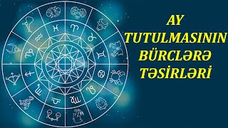 AY TUTULMASININ BÜRCLƏRƏ TƏSİRLƏRİ Burcler haqqinda melumat [upl. by Adiasteb927]