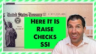 Here It Is The Plan to Raise SSI Checks  Supplemental Security Income [upl. by Gyasi]