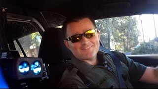 Guy Pulls Cop Over a and Gives him a Warning [upl. by Rj]