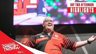 BRILLIANCE IN BUDAPEST  Day Two Afternoon Highlights  2024 Hungarian Darts Trophy [upl. by Novelc]