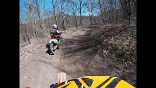 Hatfield Mccoys 2024 bill almost goes over the bars on 182 [upl. by Ardnassac]