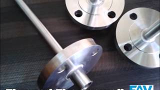 Thermowell Flanged Type in Stainless Steel Thermowell Flange [upl. by Ylatfen]