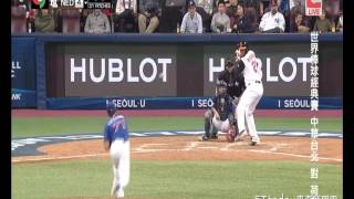 2017 WBC 台灣VS荷蘭 江少慶投球精華（面對所有打席結果剪輯） [upl. by Yesnel]