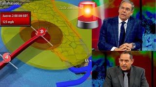 La tormenta más destructiva en décadas ¿Donde tocará tierra en el área de TAMPA [upl. by Eltrym]