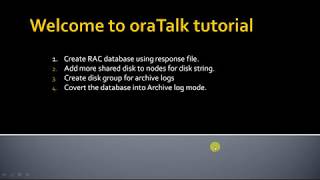 Create oracle 11gR2 RAC database using response file [upl. by Tanah277]