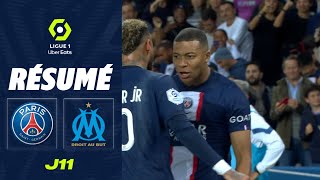 PARIS SAINTGERMAIN  OLYMPIQUE DE MARSEILLE 1  0  Résumé  PSG  OM  20222023 [upl. by Airet]