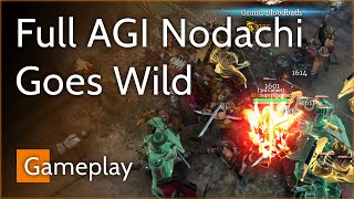 Nodachi Gameplay  Imperial Spear Guards Iron Reapers Ironcap Swordsmen  Conquerors Blade [upl. by Helman319]