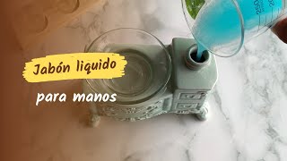 Elabora tu propio Jabón liquido para manos con extracto de algas y aloe vera🌿🌱 [upl. by Jdavie]