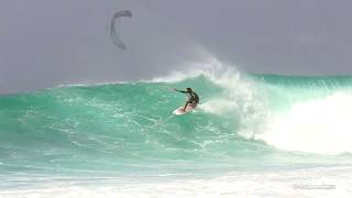 Airton Cozzolino 2322019 Kitesurf Ponta Preta Cape Verde Sal island [upl. by Savell]