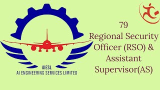 AI Engineering Services Limited AIESL Security officer amp Assistant Supervisor Offline Form 2024 [upl. by Hally209]