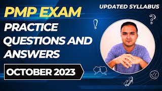 PMP Exam Questions 2023 Oct and Answers Practice Session  PMP Exam Prep  PMP for Project Manager [upl. by Osnerol983]