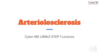 Arteriolosclerosis [upl. by Druci]