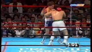 Vinny Pazienza vs Greg Haugen  14 [upl. by Cohette]