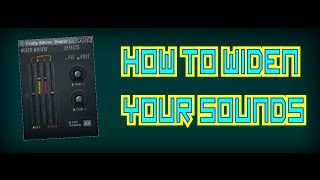 FL STUDIO 10 Tutorial How to Get Wideness in your Sounds  Beatstruggles [upl. by Doner]