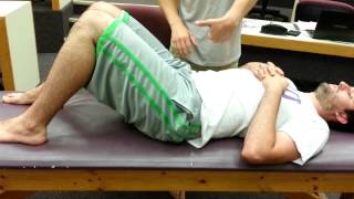 Thoracolumbar Soft Tissue Stretching Supine [upl. by Ailed]