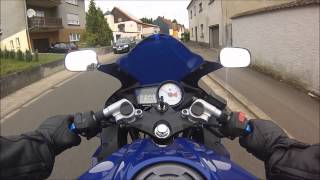 Yamaha YZF R125 Crash [upl. by Assiron865]