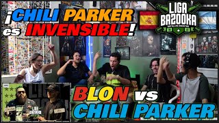 💥COLOMBIANOS REACCIONAN a CHILI PARKER vs BLON  ¡La MEJOR BATALLA del EVENTO LIGA BAZOOKA🔥 [upl. by Atikam]