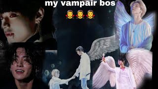 my vampires bosspart24 flashback end taejin jikook namgi iuhop story🥹🥹btsdubbing taejin jikook [upl. by Anihta]