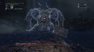 Bloodborne Ebrietas Daughter of the Cosmos boss fight [upl. by Vinnie]