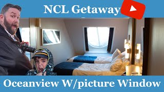 Norwegian Getaway Oceanview with Large Picture Window 12104 [upl. by Atonsah]