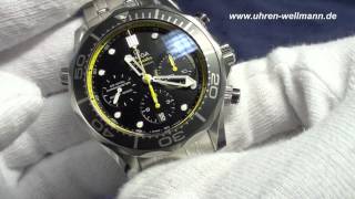 Omega Seamaster Diver 300m Coaxial Chronograph [upl. by Ahtabat]