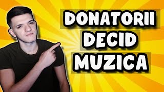 🎵 Mădălin  DONATORII DECID MUZICA doar donatiile FUNNY MOMENTS [upl. by Einahpts]