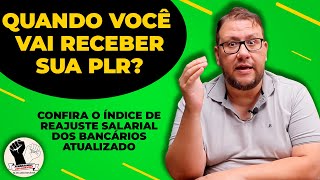 ÍNDICE ATUALIZADO DE REAJUSTE SALARIAL DOS BANCÁRIOS EM 2023 E DATAS DE PAGAMENTO DAS PLRs [upl. by Llertal]