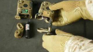 Airsoft PEQ15 DIY VFC Green Laser amp BA Red Laser [upl. by Aronson]