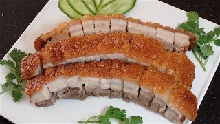 Crispy amp Juicy Roast Pork Belly 燒肉  BBQ Meats [upl. by Christiana]