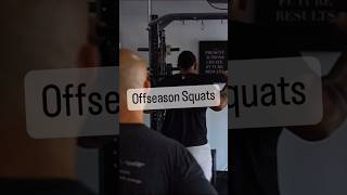 Power Training 💪🏈 strengthtraining nfl squat gym [upl. by Hux338]