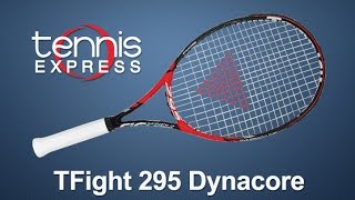 Tecnifibre TFight 295 Dynacore Racquet Review  Tennis Express [upl. by Phene712]