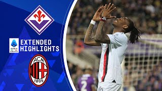 Fiorentina vs AC Milan Extended Highlights  Serie A  CBS Sports Golazo [upl. by Sidoeht]