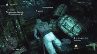 Assassins Creed 4  Underwater Shipwreck  La Concepcion Wreck [upl. by Lozano]