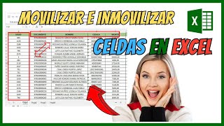 🔒 Como Inmovilizar Celdas en Excel Movilizar Celdas en Excel [upl. by Radcliffe]