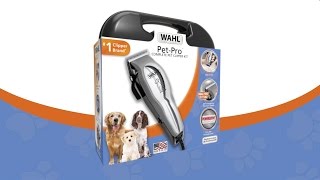 Wahl Pet Pro Complete Pet Clipper Kit 9281 210 [upl. by Sokram681]