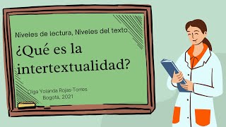 ¿Qué es la intertextualidad [upl. by Edouard]