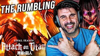 MUSIC DIRECTOR REACTS  Attack on Titan  THE RUMBLING SiM [upl. by Annovy18]