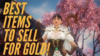 MIR4  BEST ITEMS TO SELL ON MARKET FOR EASY GOLD [upl. by Silohcin590]