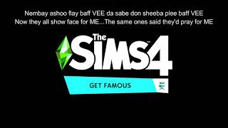 Faithfully by Shaboozey Simlish Version Simlish Lyrics amp English Lyrics [upl. by Adnerad497]