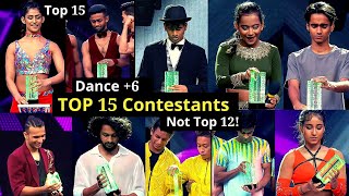 TOP 15 Dance Plus 6 Contestants Names List with Images  Team Punit Shakti Salman Not TOP 12 [upl. by Peg835]