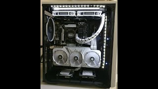 Cooler Master Vertical GPU bracket unboxing and installation [upl. by Wilden775]