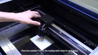 Creating Embossing Common Seal With Laser Machine How To [upl. by Marba]