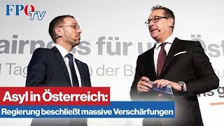 Asyl in Österreich Regierung beschließt massive Verschärfungen [upl. by Nosnev]