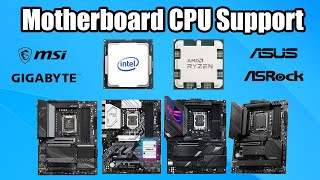 How to tell if a motherboard will support a CPU [upl. by Doreen]