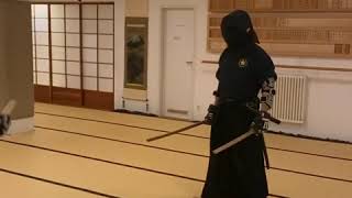 Genko Nito Ryu  Kendo  Sparring  JuuKumitachi  Gekken  Gekiken 2 sword style [upl. by Revorg872]