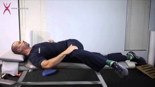 Supine Gluteus Medius Stretch [upl. by Ettenwad370]