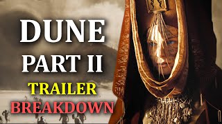 ITS INCREDIBLE Dune Part 2 Trailer Breakdown [upl. by Neerroc]