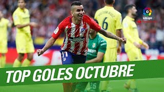 TOP Goals October LaLiga Santander 20172018 [upl. by Kcinnay]